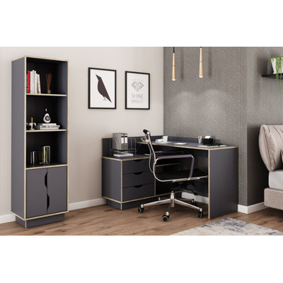 Thoman L-Shaped Writing Desk