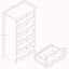 Tasneem 5 Drawer Chest of Drawers Bedroom Storage Unit Clothes Storage Cabinet Bedroom Living Room Hallway Furniture-939487882