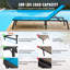 Chaise longue d'extérieur avec méridienne réglable à 5 positions