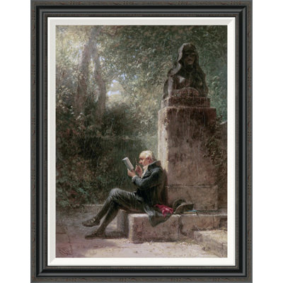 " The Philosopher (The Reader In The Park) " by Carl Spitzweg