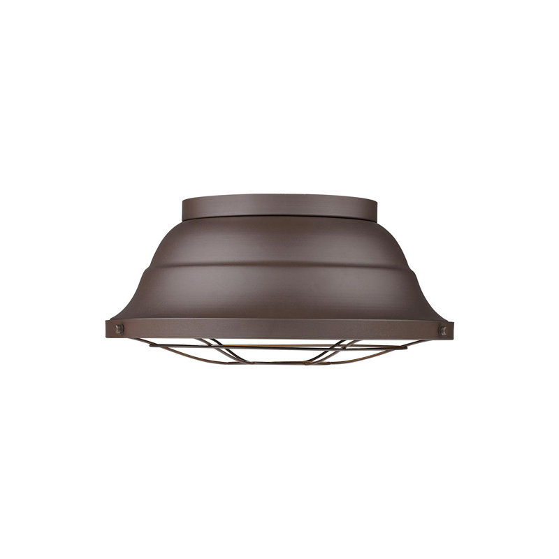 Plafonnier encastré 7,75 po Skye, Bronze texturé