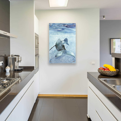 " Dolphin And Calf " by Stellar Design Studio