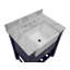 Ensemble de meuble-lavabo simple 30 po Hitton-1224246887-1224246885