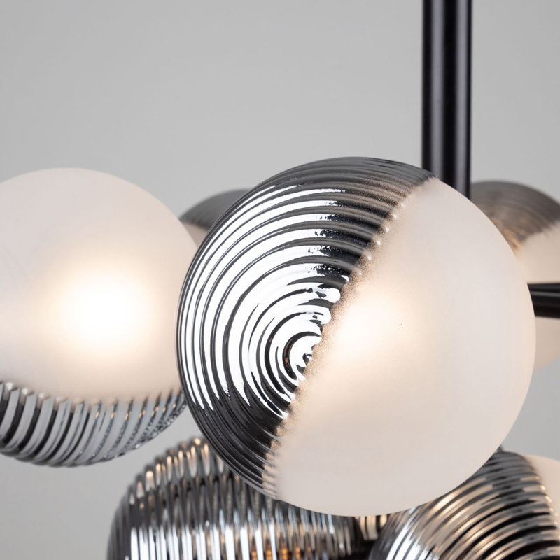 Lustre 13 lumières Bolla - Noir