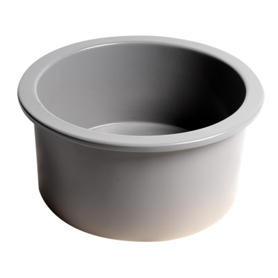 18.5'' L Single Bowl Fireclay Kitchen Sink