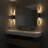 Aurelle Modern Column Armed Sconce
