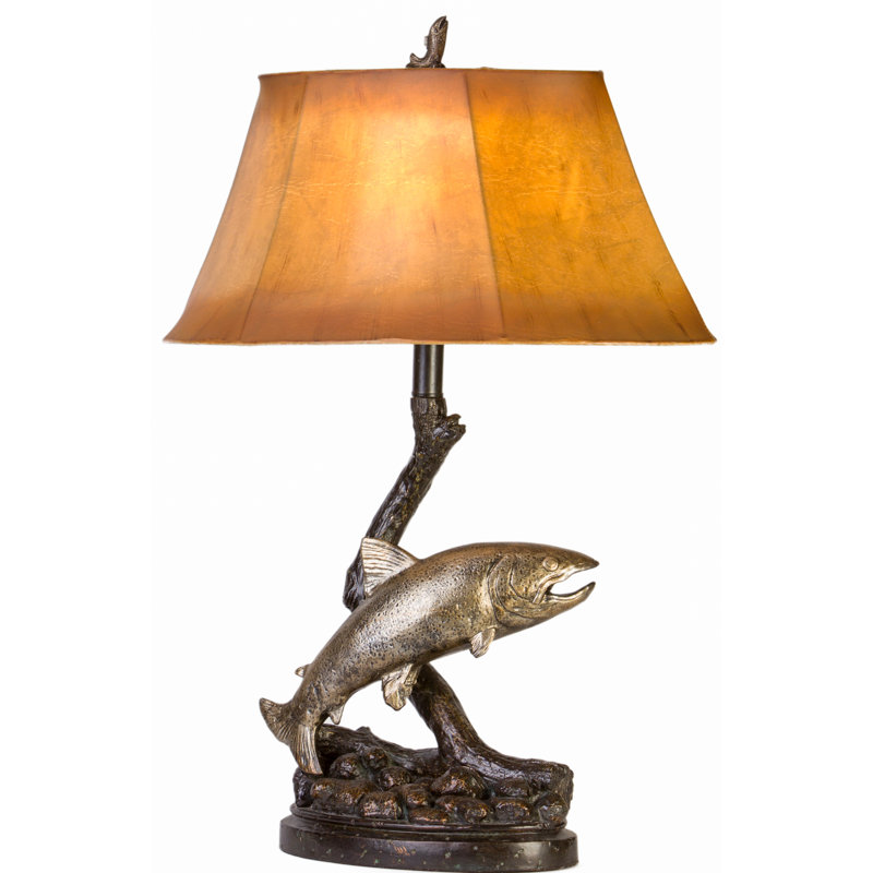 Harold Resin Table Lamp