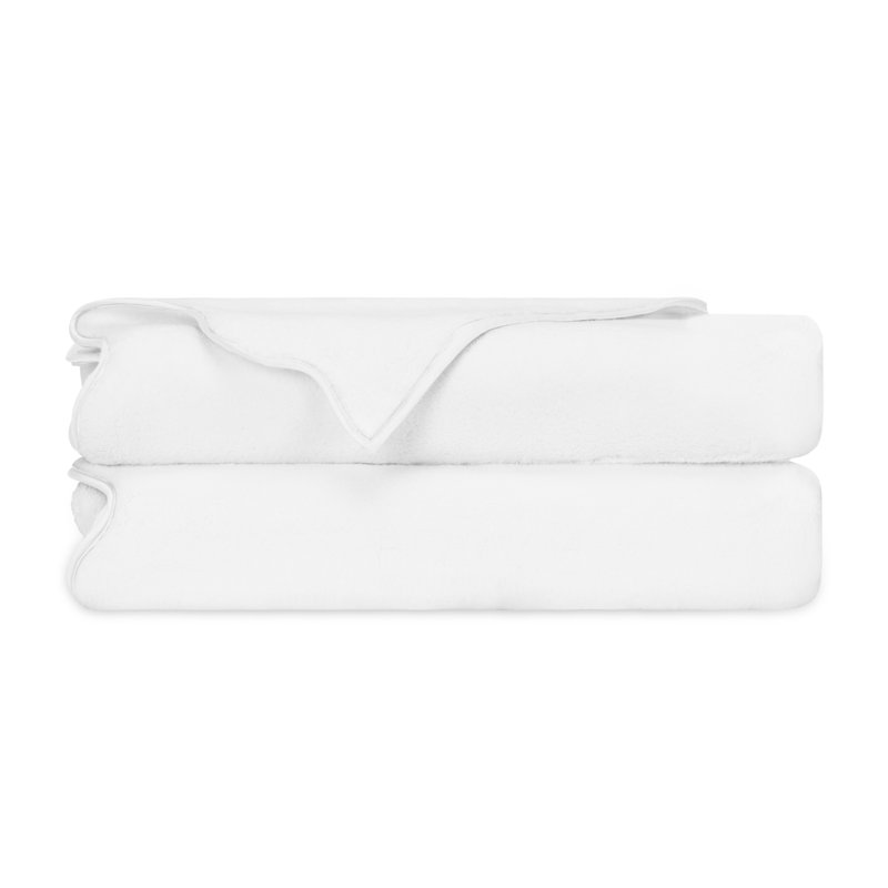 Antalya Turkish Cotton Bath Towel, White, 2 Pack - Bath Tower