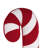 Candy Cane Shaped Pillow