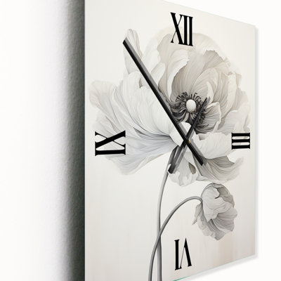 Horloge murale rétro Aruabea - Renoncule