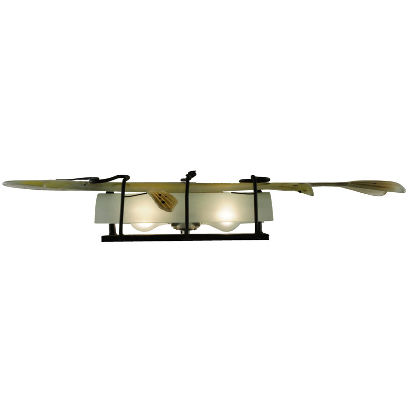 Rustic Lodge 2 - Light Flush Mounted Sconce