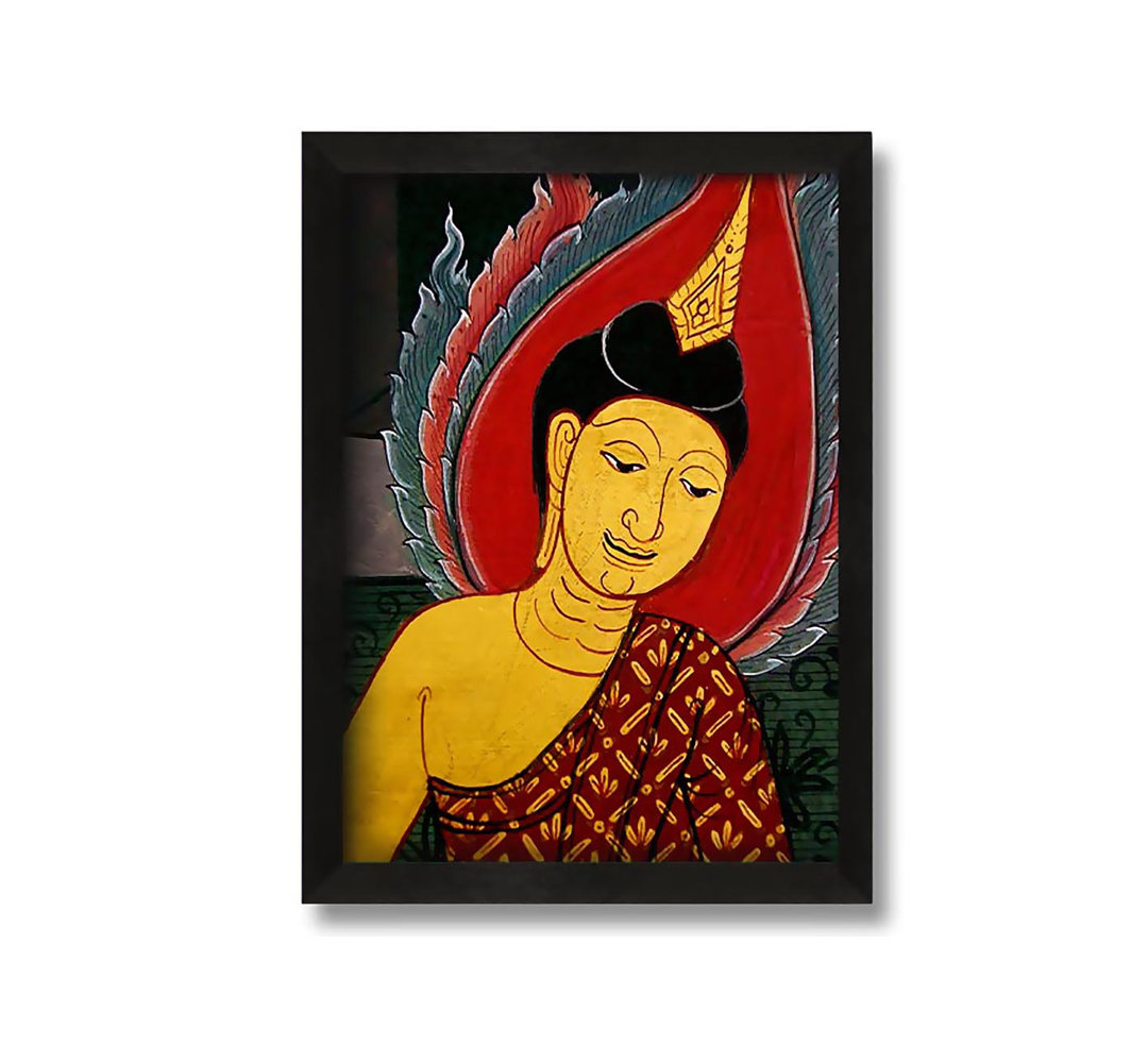 Gerahmtes Leinwandbild Buddha 28