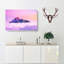 Mount Merapi In Indonesia In Abstract - Wrapped Canvas-55308529