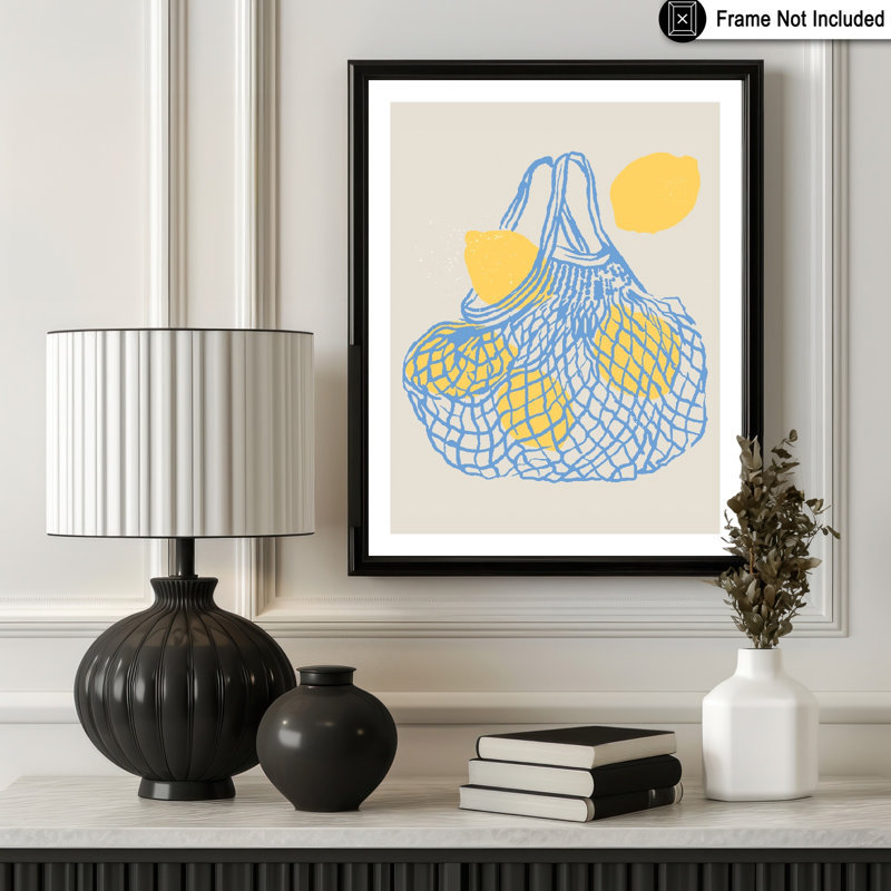 Sac de citrons, Unframed, Poster, 18"H x 24"W