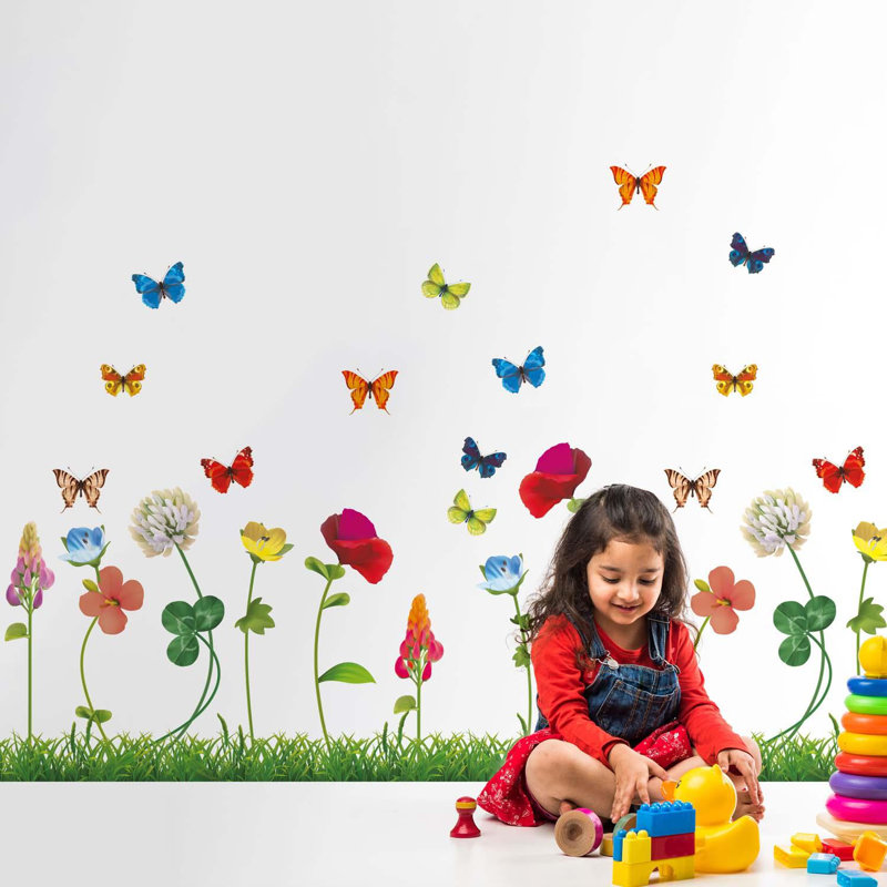 Insects Non-Wall Damaging Wall Decal