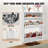 Shoe Cabinet With 3 Flip Drawers, Shoe Storage Cabinet For Entryway, Free Standing Shoe Storage Organizer For Heels