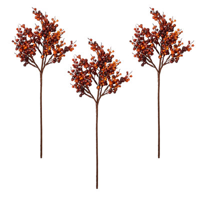 18" Artificial Weatherproof Berry Pick