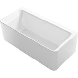 67" x 32" Freestanding Soaking Bathtub