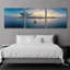 «Florida - Deerfield Beach 2» par Epic Portfolio, art mural en verre acrylique, ensemble de 3 pièces-1110917486