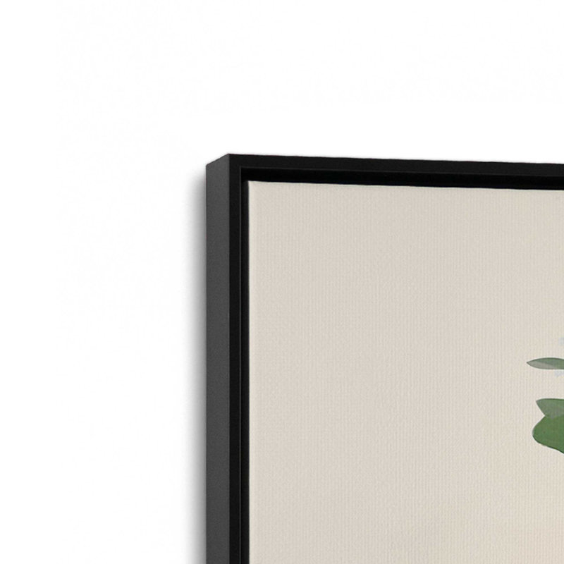 «Lemon Branches II» par Garima Dhawan, reproduction d'art, H 16 po x l 12 po, Cadre flottant, Noir