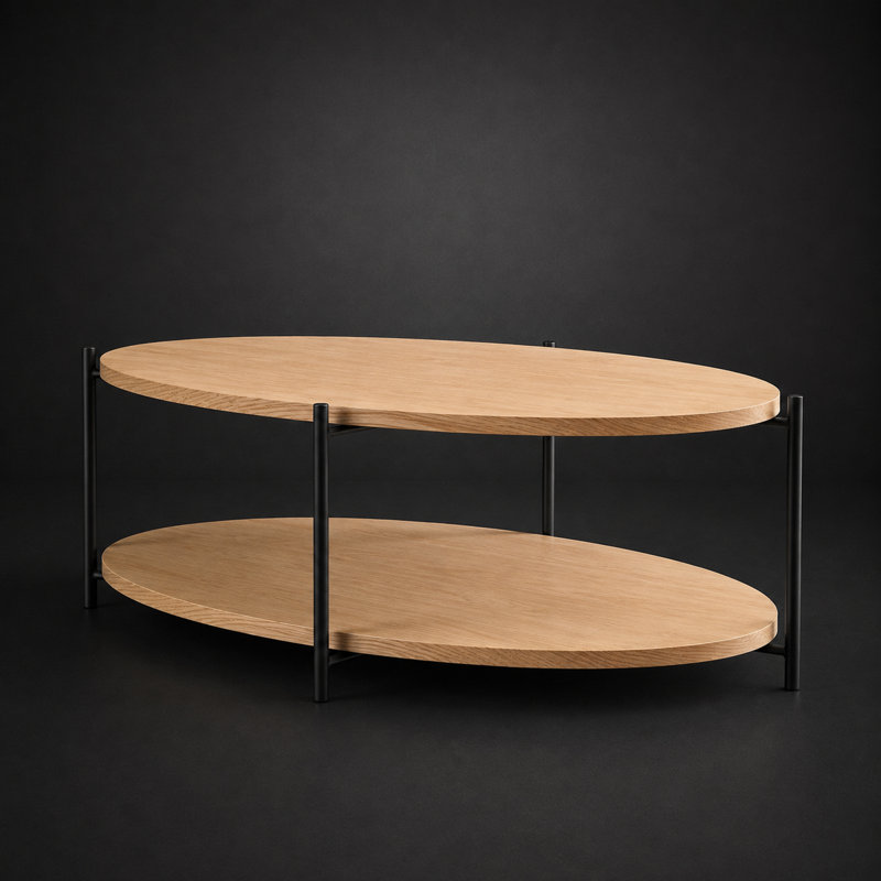 Coffee Table, Natural Oak
