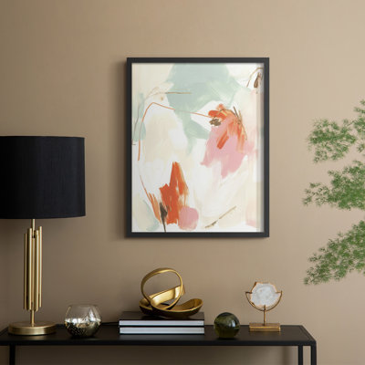 Reproduction encadrée Peach Blossom Mirage II - bois massif