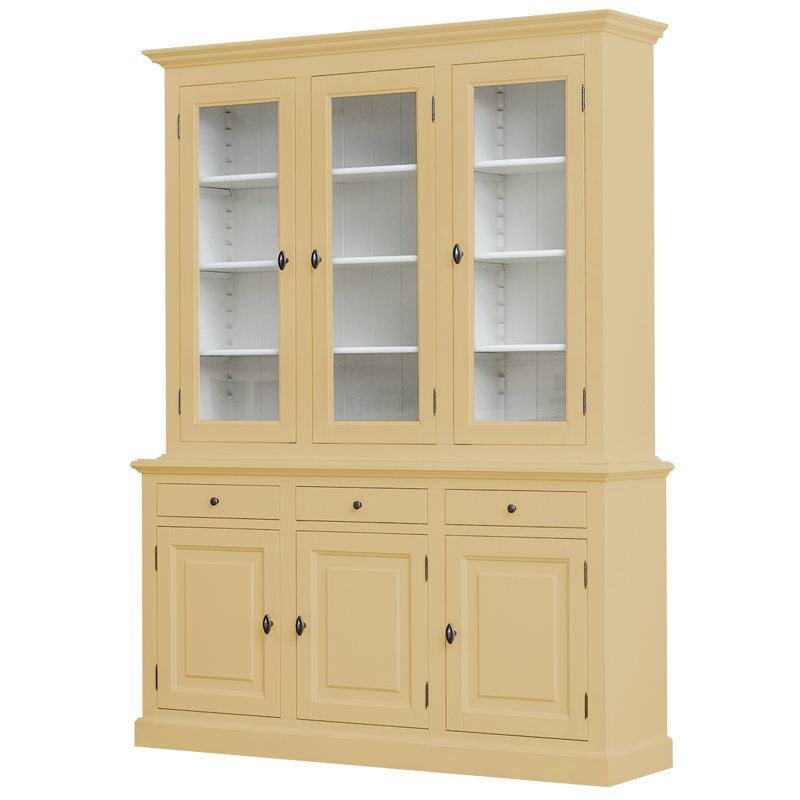 Berardina Display Cabinet, Beige