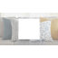 Ensemble de 2 coussins décoratifs en coton à motif floral antique-110821230