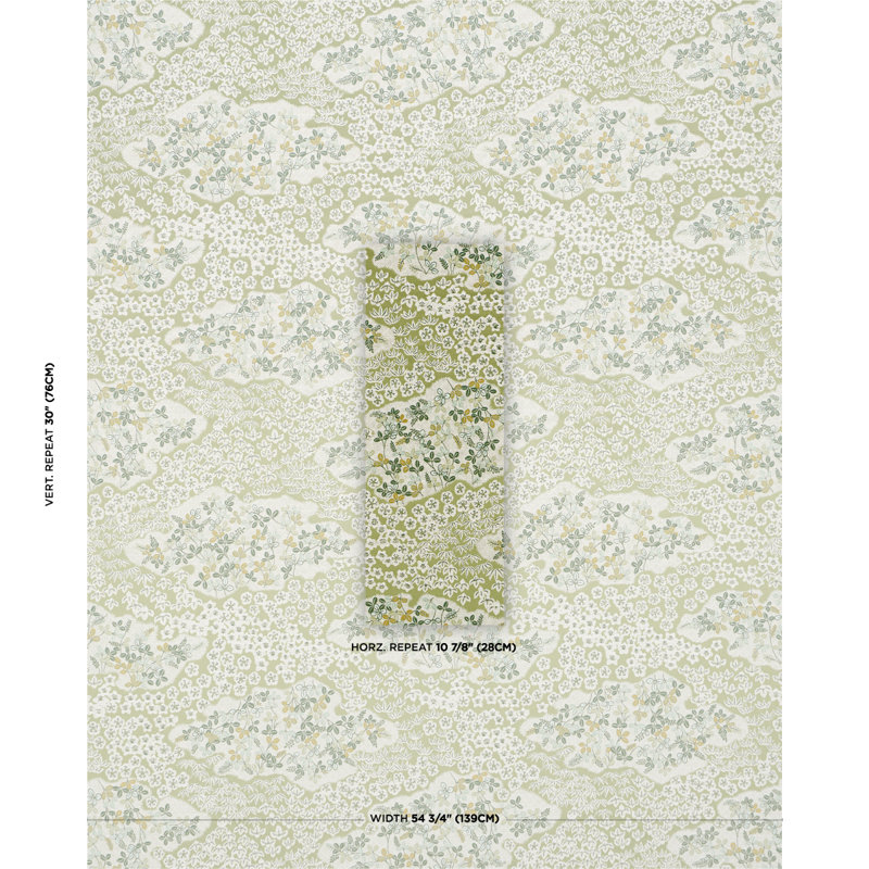Tissu Lorene, Jaune