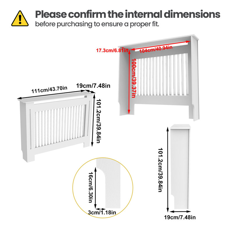Navreet Medium Radiator Cover