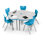 Chaise de bureau 5 étudiants