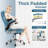 Home Office Linen Velvet Fabric Executive Chair-754466202-754466201
