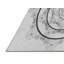 Tapis noir/gris tissé à la machine-999270438