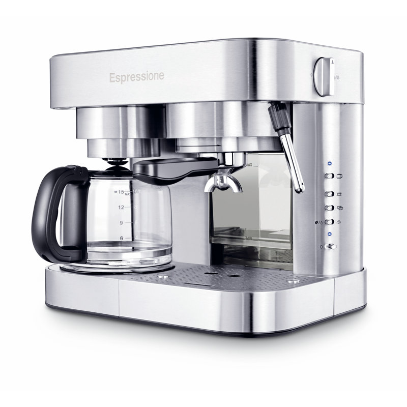 Cafetière à espresso en acier inoxydable Espressione