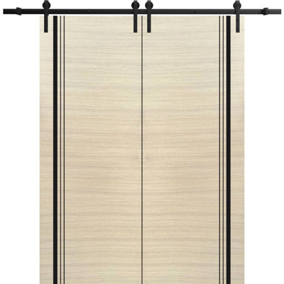 SARTODOORS 84 in. W Barn Door
