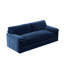 Canapé-lit convertible grand 3-en-1 avec rangement latéral, causeuse multifonctionnelle en velours pour le salon et la chambre à coucher-2133122573