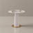 Nagela Modern Glossy Sintered Stone Round Dining Table Bistro Table Breakfast Nook Table For 2/4-1950269865