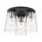 Nakita Dianne Large 3-Light 11" Flush Mount-2086760594