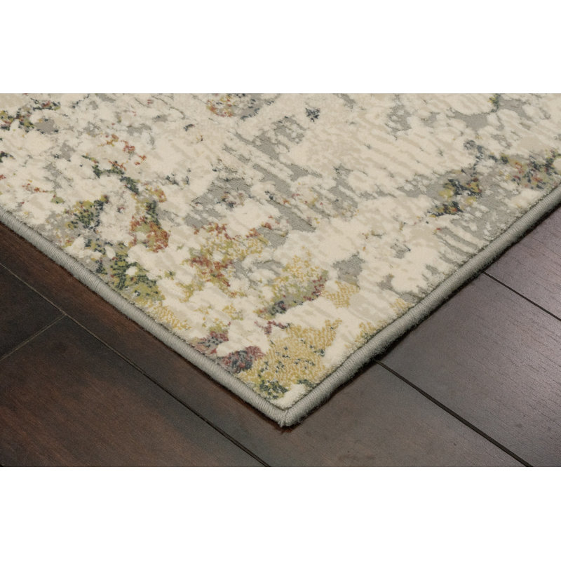 Tapis gris Maurin, Rectangle 7 pi 10 po x 10 pi 10 po