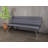 Willow Lounge Reception Armless Sofa Steel Legs-128999531-56005165-128999533