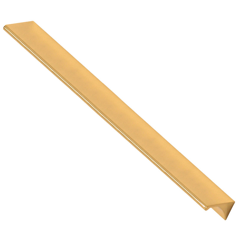 Poignée de robinet, Laiton poli, 18''