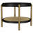 Black Round End Table