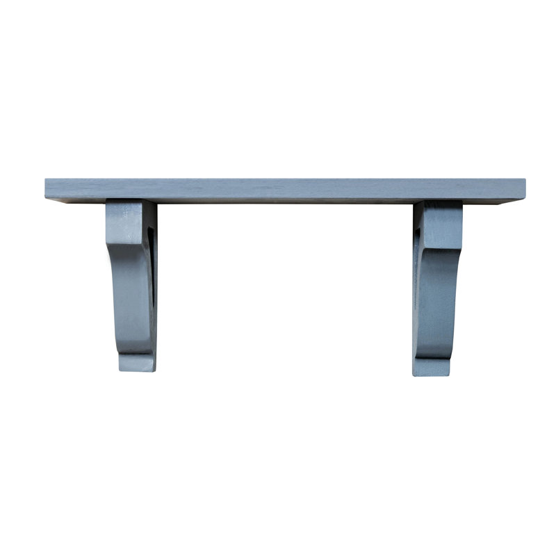 1" Shelves/W Corbels, 10" H x 40" W x 8" D