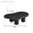 48" Modern Cloud-Shaped Coffee Table with 4 Chunky Cylindrical Legs-833365565