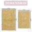 Tapis 100% coton lavable à la machine de la collection Bell Flower (ensemble de 2)-720450476-756968803