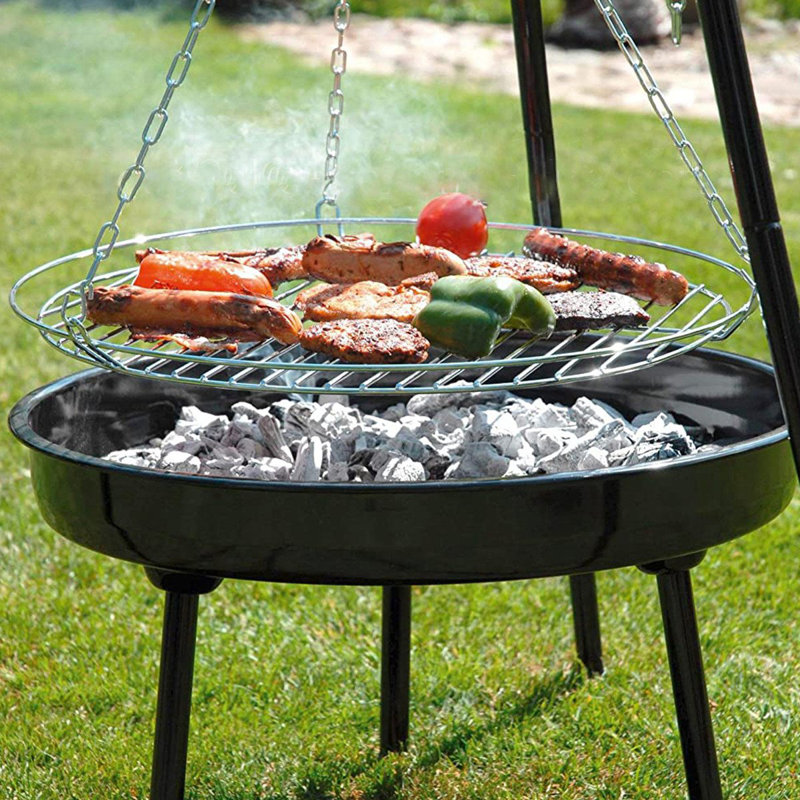 Dakota Fields Chalres 81.5cm W Portable Charcoal Grill