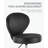 Backed Adjustable Height Ergonomic Lab Stool-2014216424