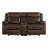 Oversized Manual Reclining Loveseat Sofa with Cupholders-Espresso-120433398