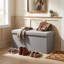 Repose-pieds de rangement pliant avec bac amovible Lavish Home-1418346203