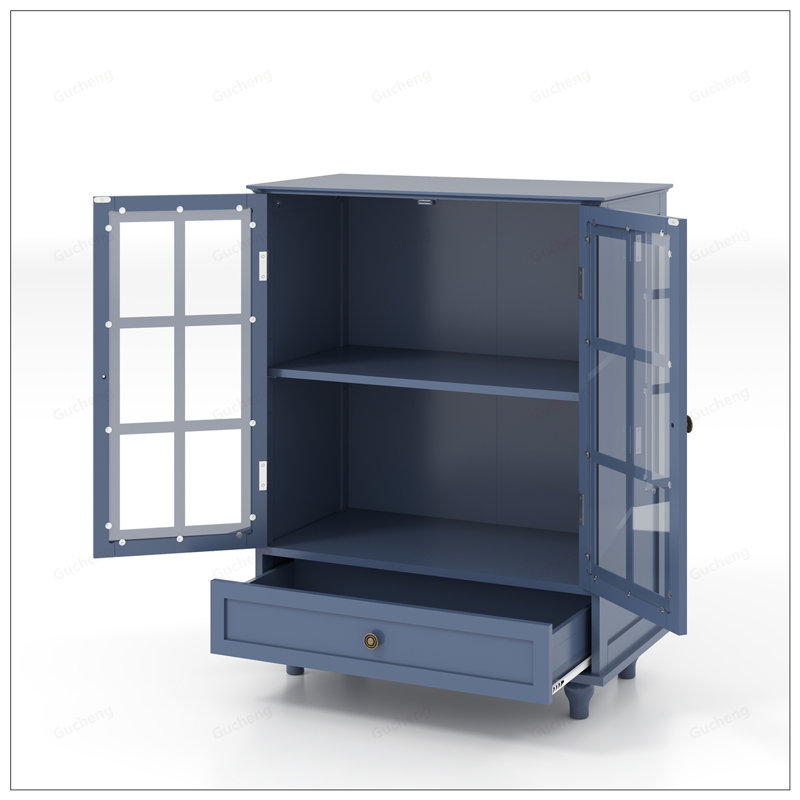 Buffet Minimalist Blue, Bleu